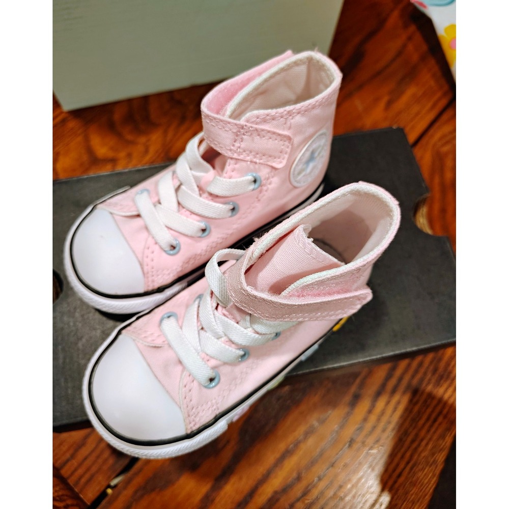 Converse Chuck Taylor All Star Infant High Top Sneakers Pink/White US 6 EU 22